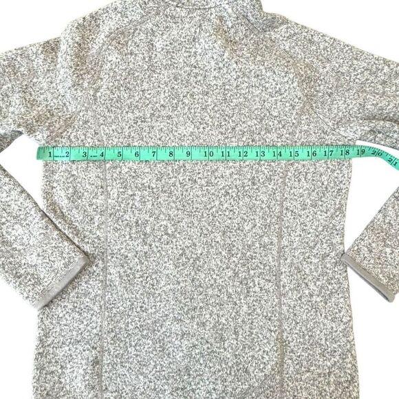 Patagonia Women's Better Sweater Quarter Zip Fleece Small Gray Pullover - Picture 12 of 13